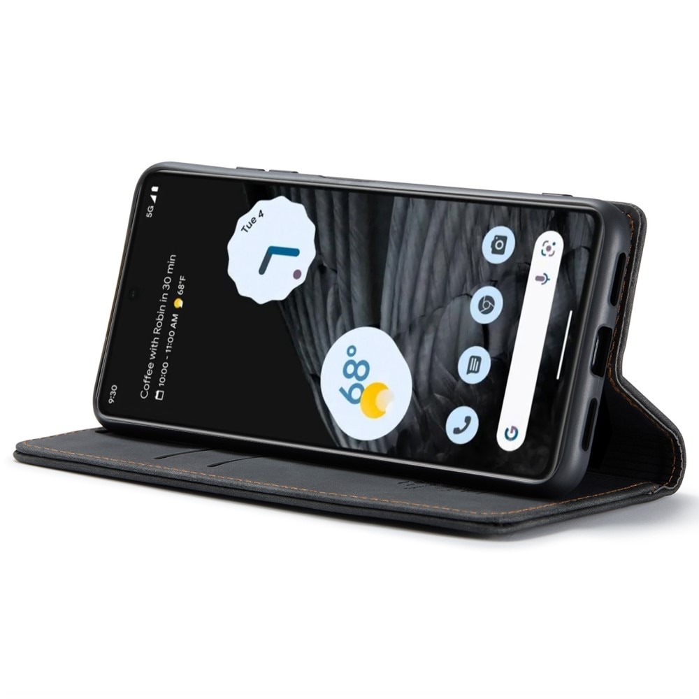 Google Pixel 7 Slim Wallet Case black
