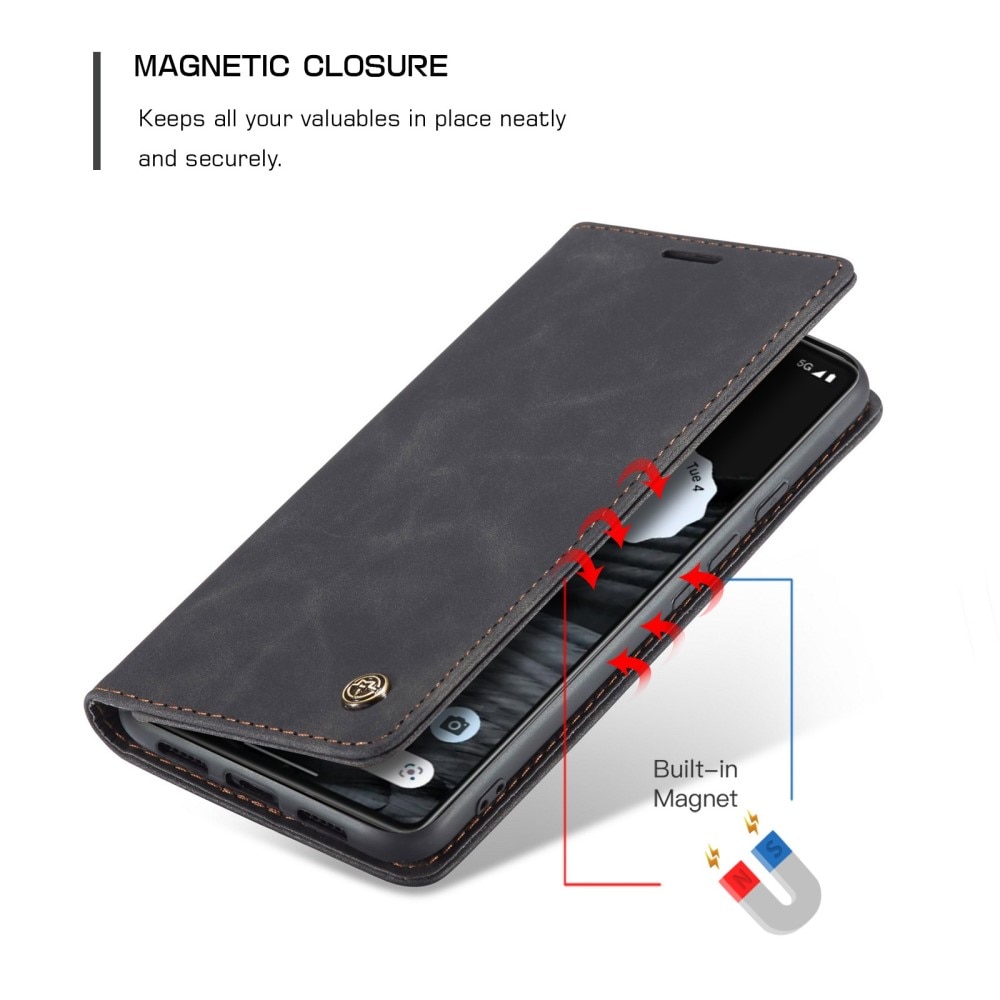 Google Pixel 7 Slim Wallet Case Black