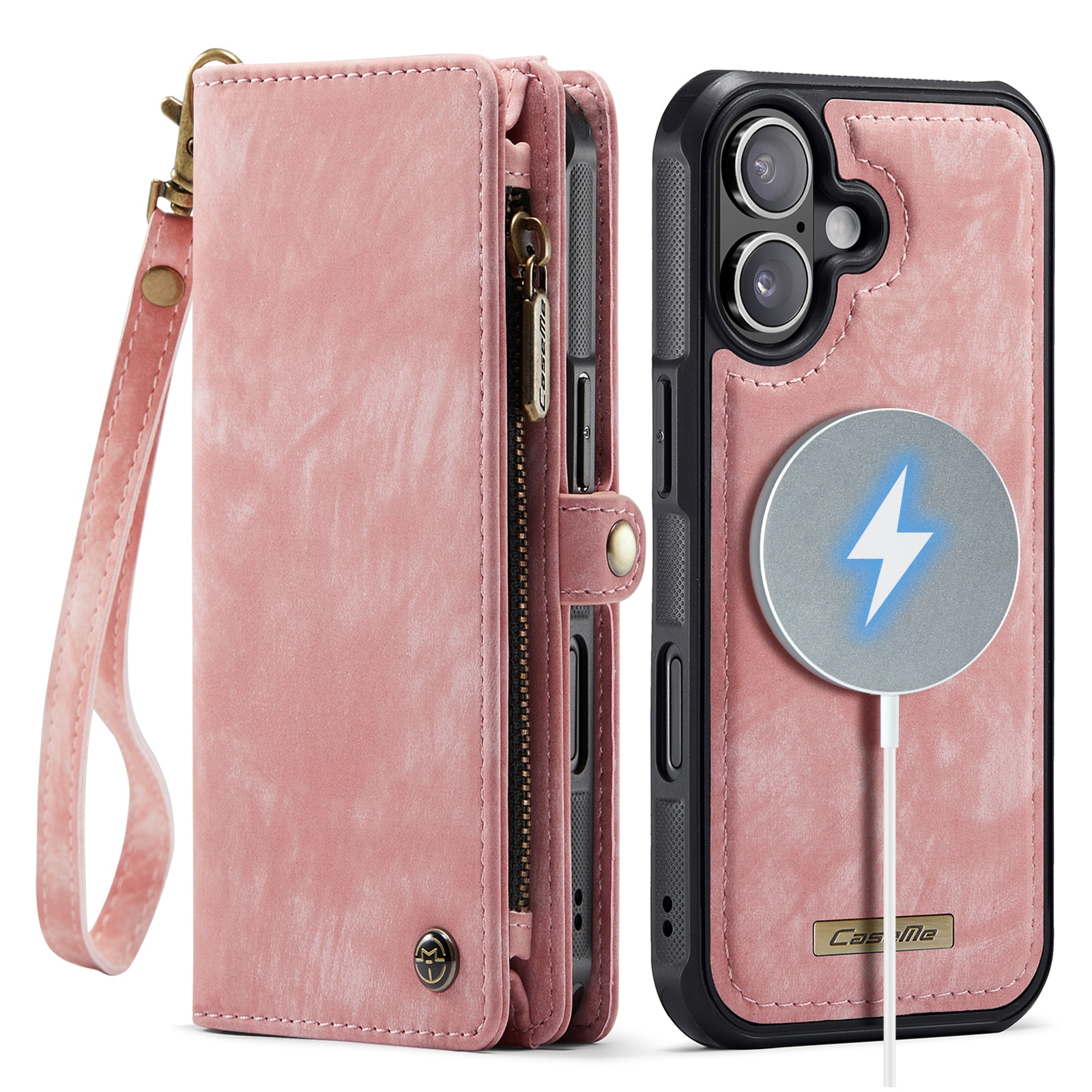 iPhone 17 Multi-slot Wallet Case Pink