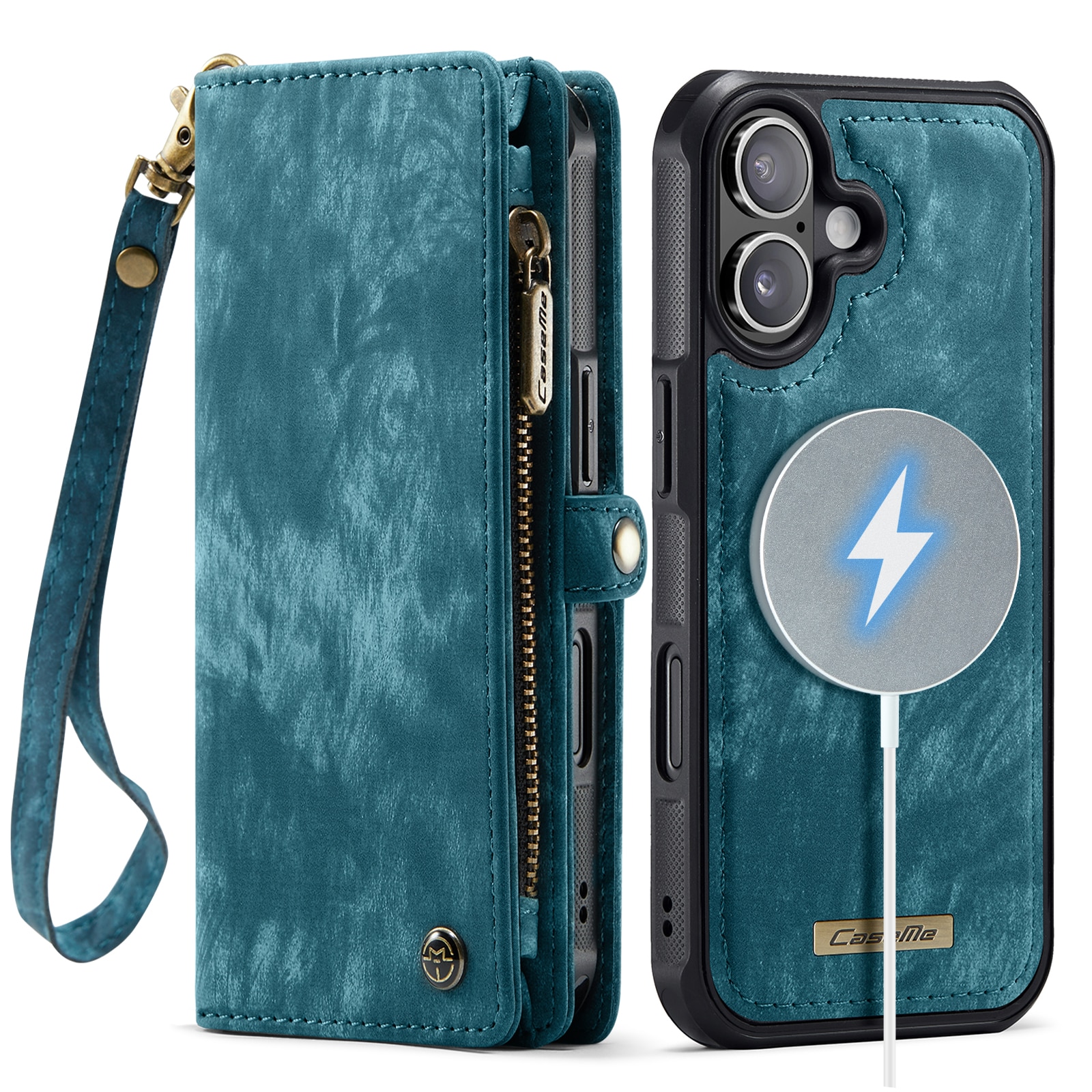 iPhone 17 Multi-slot Wallet Case Blue