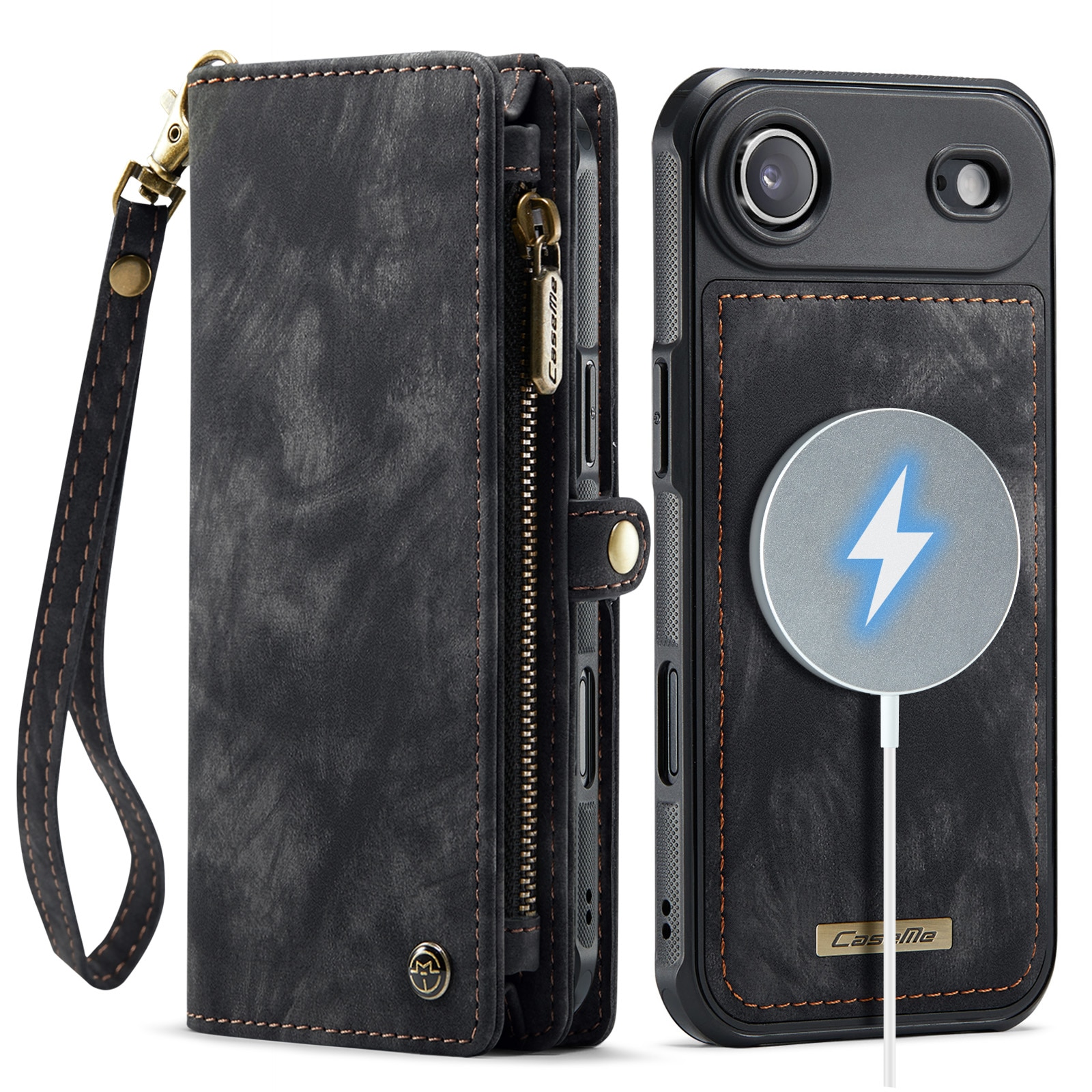 iPhone Air Multi-slot Wallet Case Grey