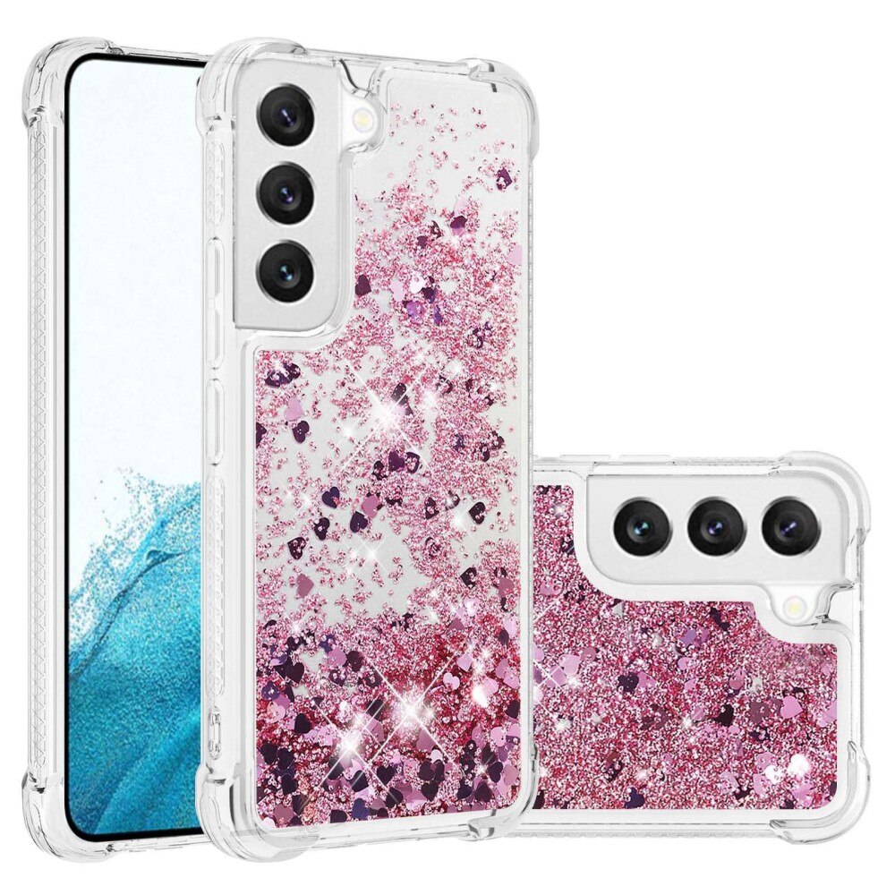 Samsung Galaxy S23 Glitter Powder TPU Cover Pink