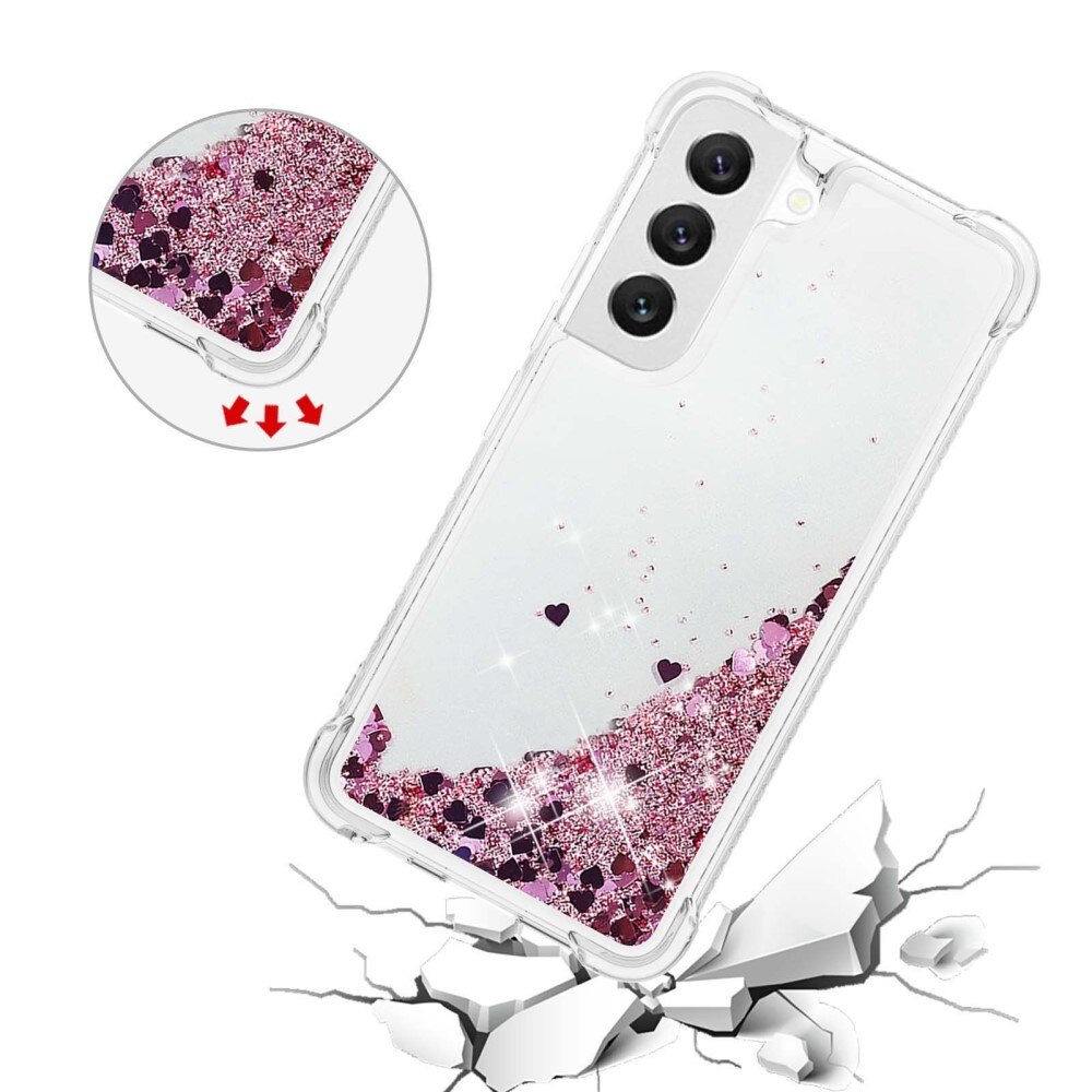 Samsung Galaxy S23 Glitter Powder TPU Cover Pink