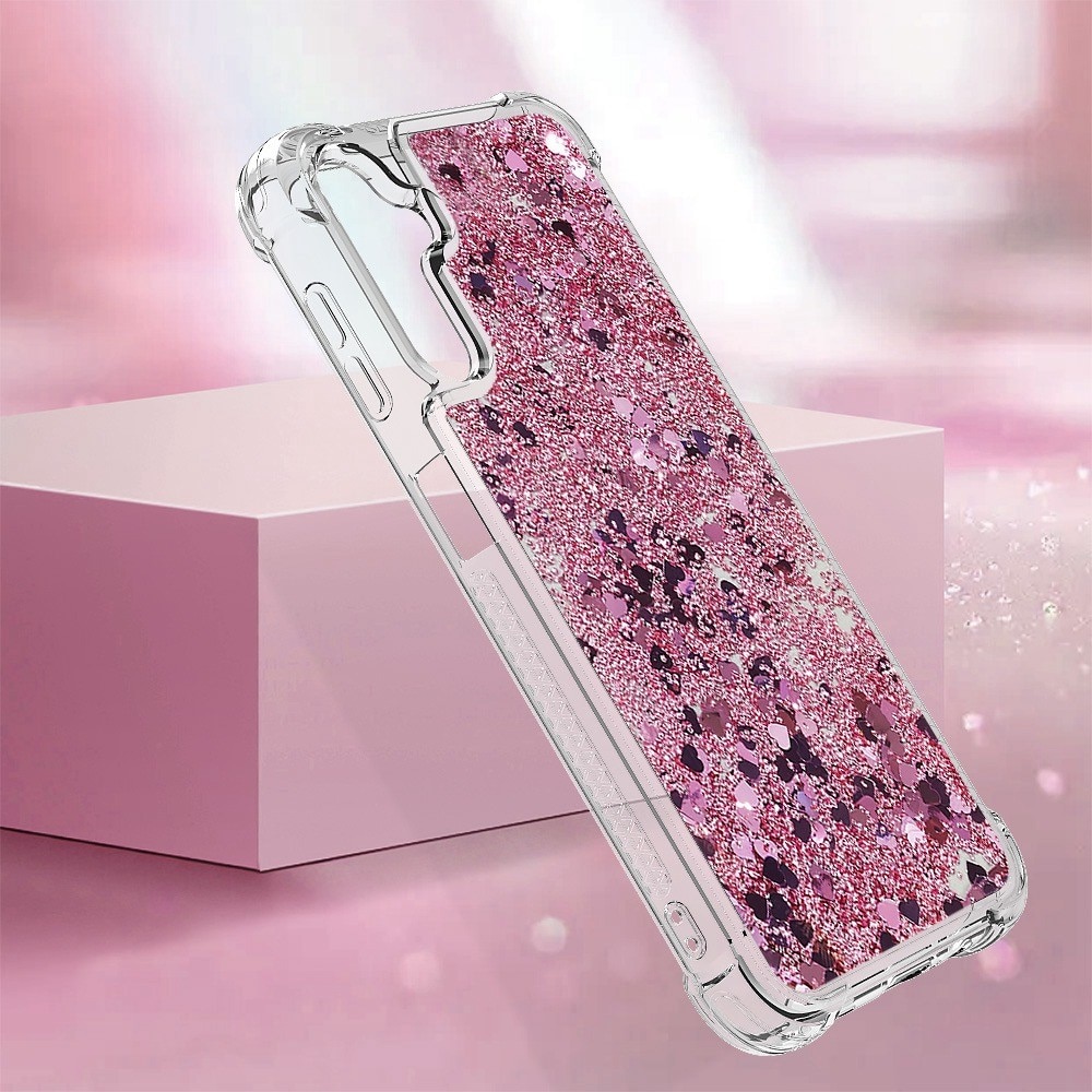 Samsung Galaxy A14 Glitter Powder TPU Cover Pink