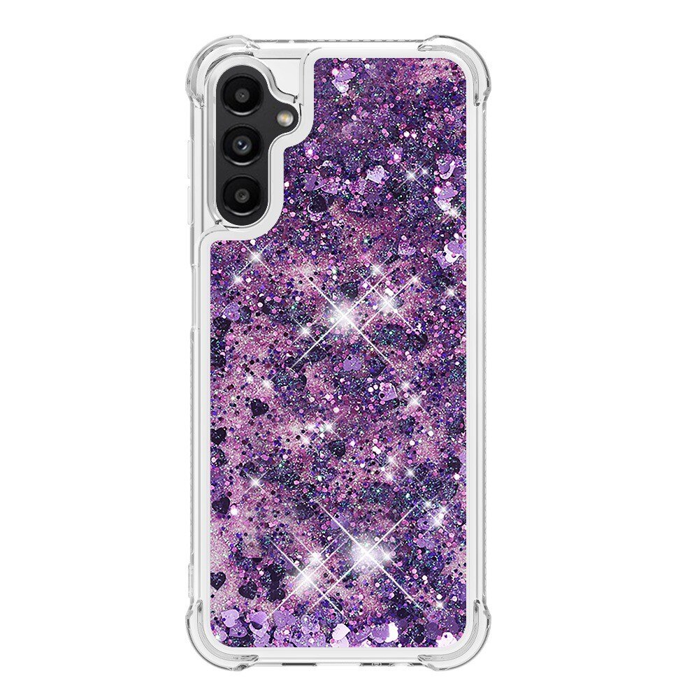 Samsung Galaxy A14 Glitter Powder TPU Cover Purple