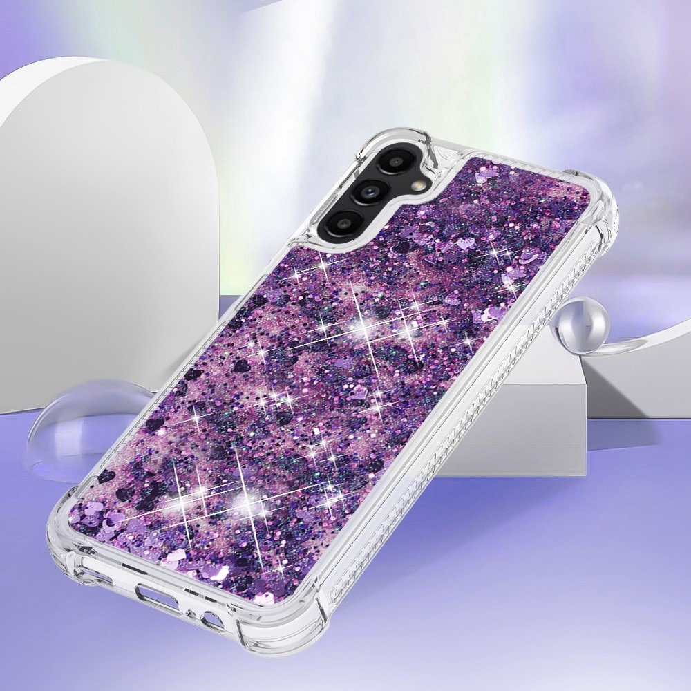 Samsung Galaxy A14 Glitter Powder TPU Cover Purple