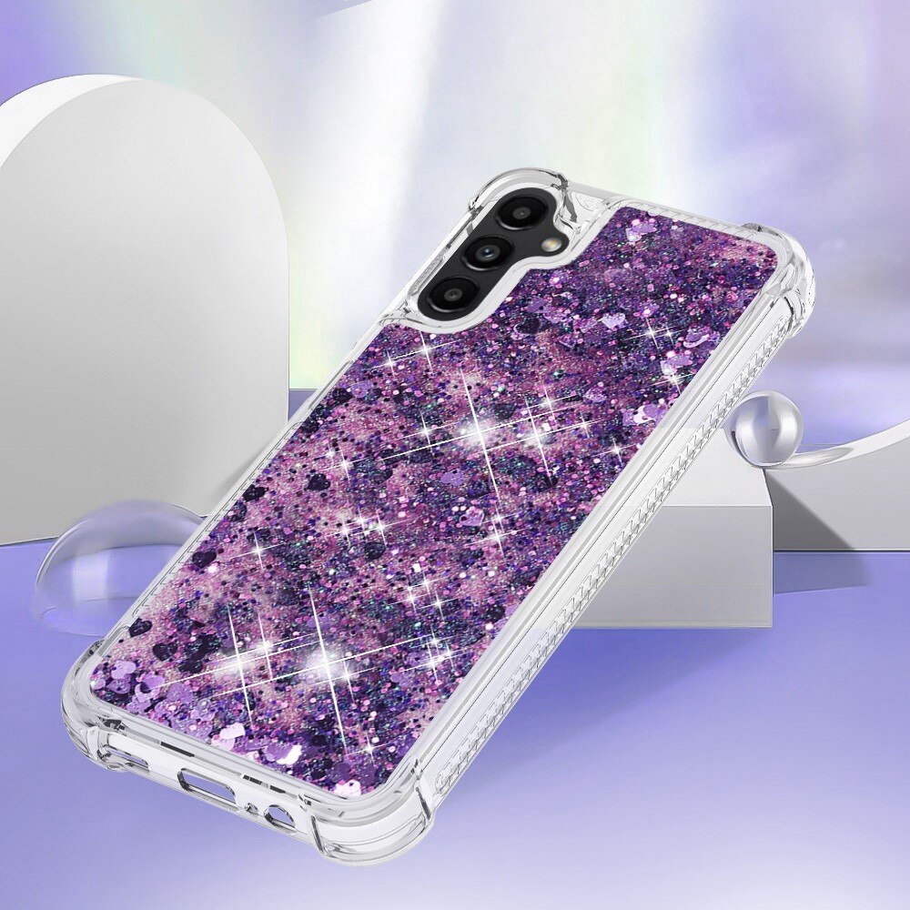 Samsung Galaxy A14 Glitter Powder TPU Cover Purple