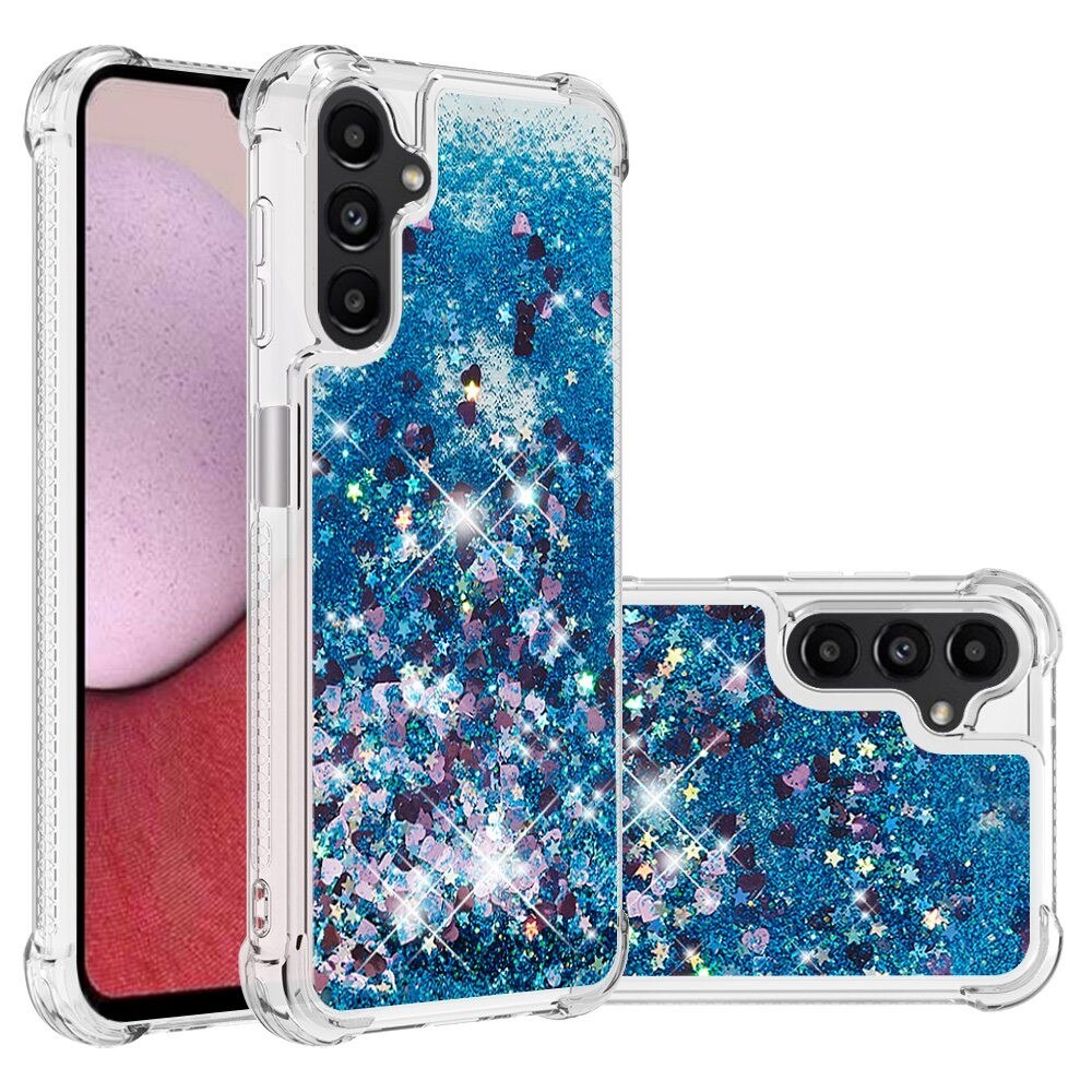 Samsung Galaxy A14 Glitter Powder TPU Cover Blue