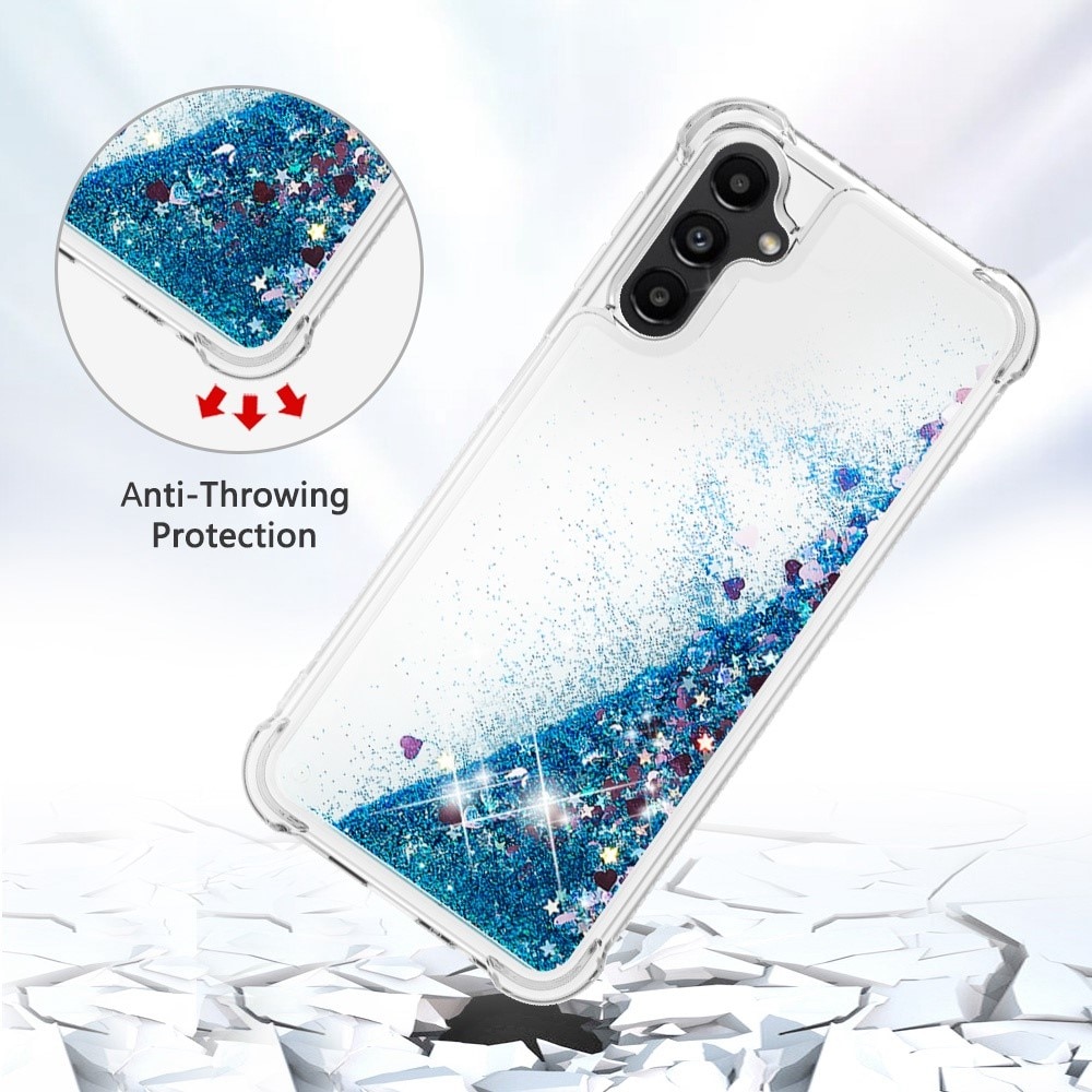 Samsung Galaxy A14 Glitter Powder TPU Cover Blue