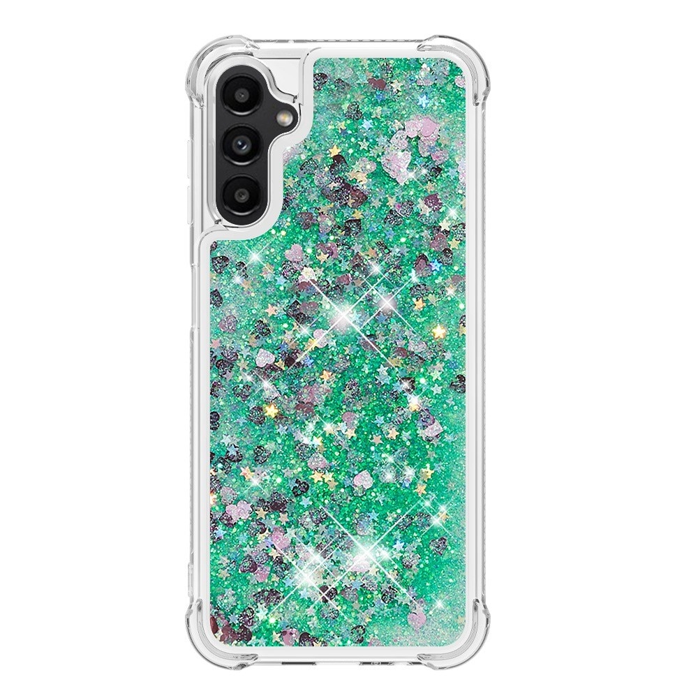 Samsung Galaxy A14 Glitter Powder TPU Cover Green