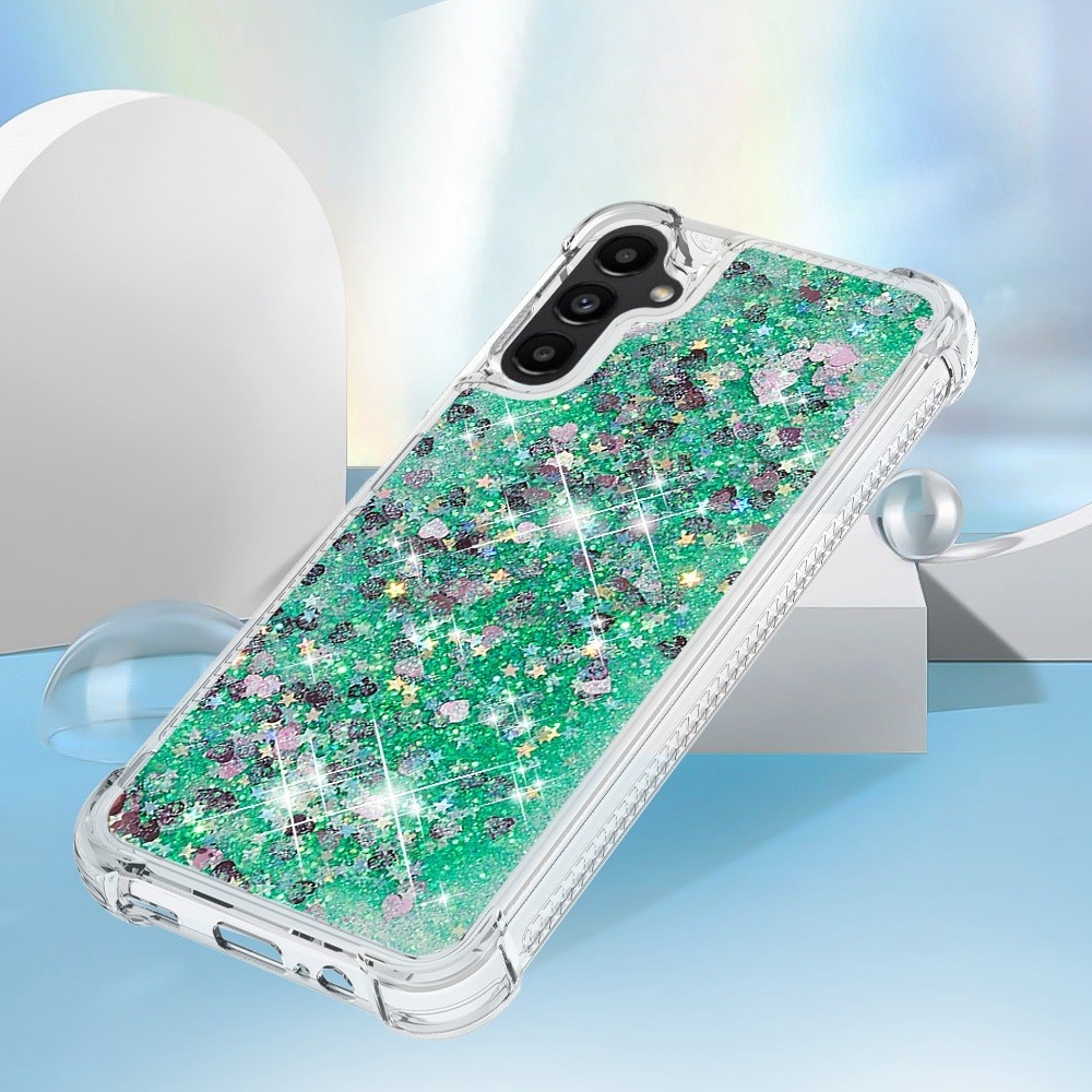Samsung Galaxy A14 Glitter Powder TPU Cover Green