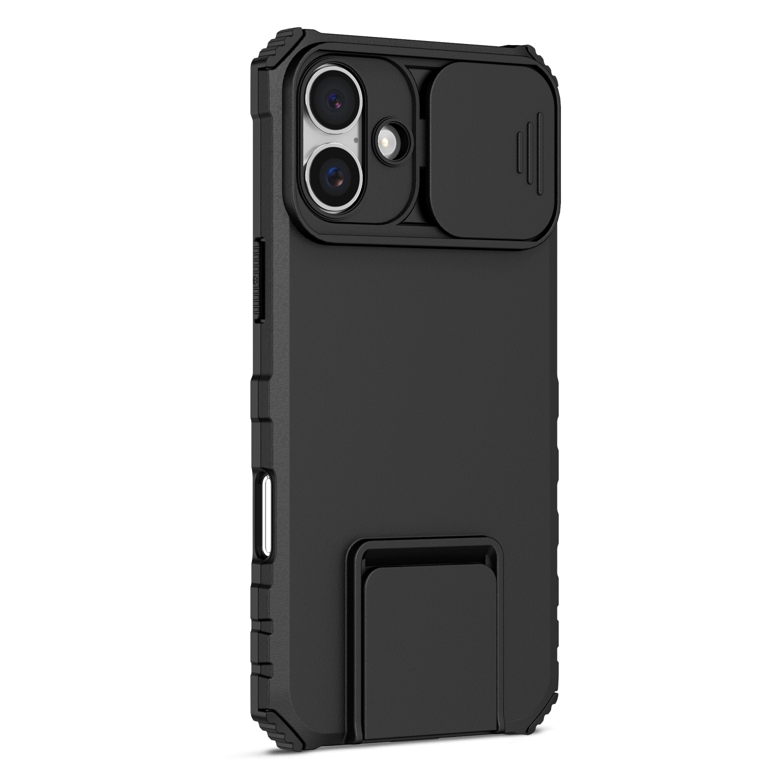 iPhone 17 Kickstand Case w. Camera Protector Black