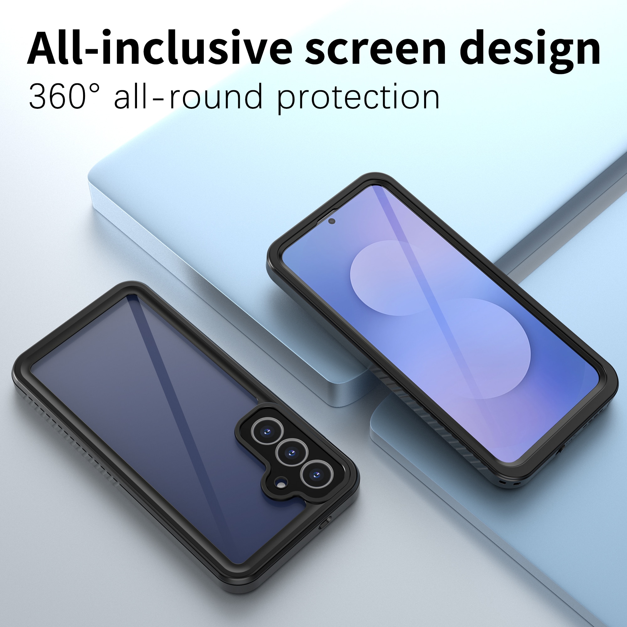 Samsung Galaxy S25 FE Waterproof Case Transparent