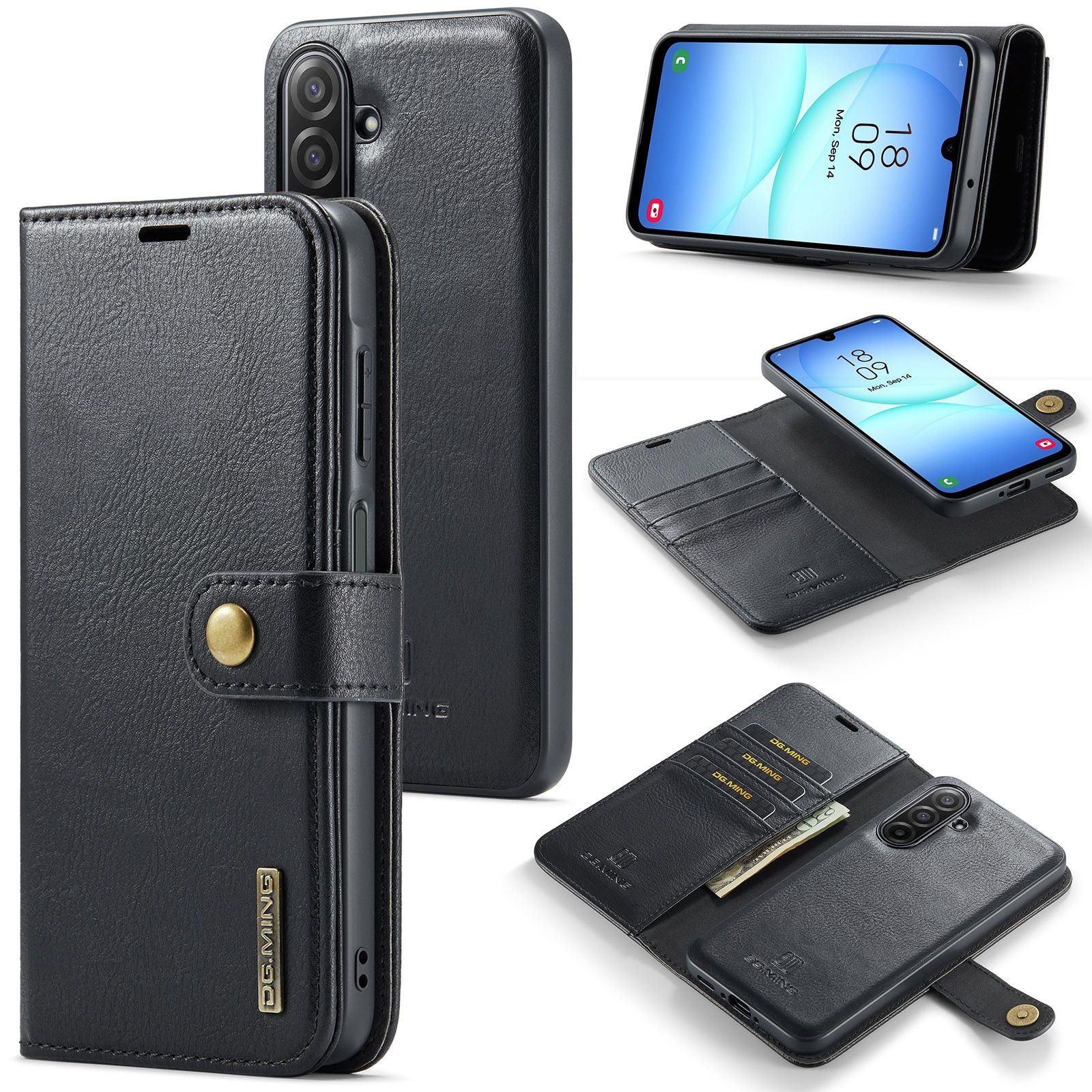 Samsung Galaxy A17 Magnet Wallet Black