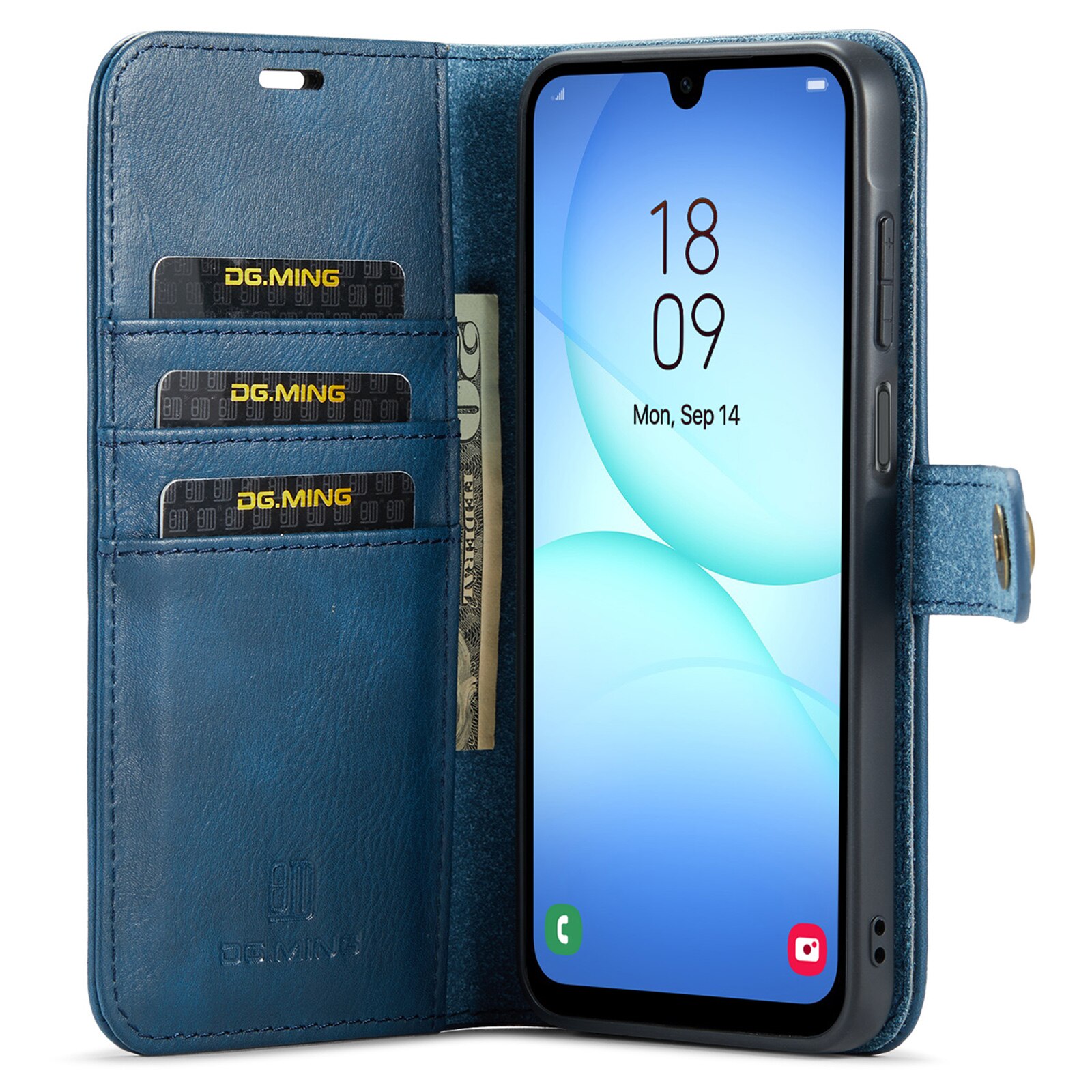 Samsung Galaxy A17 Magnet Wallet Blue
