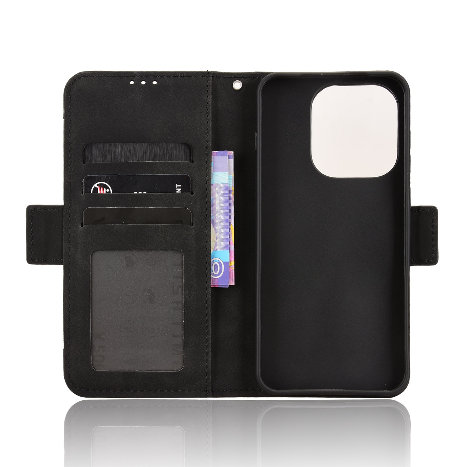 Oppo Find X9 Multi Wallet Case Black