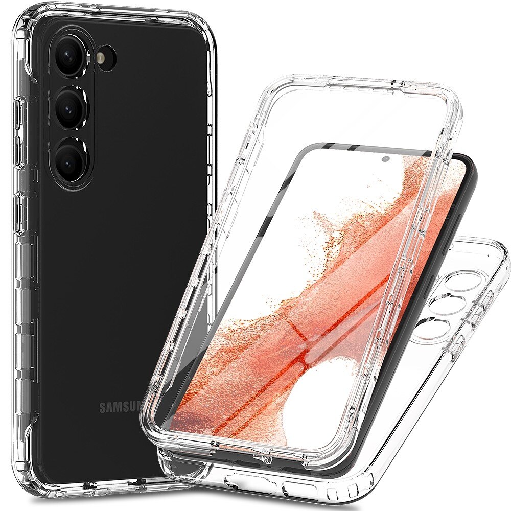 Samsung Galaxy S23 Plus Full Protection Case Transparent