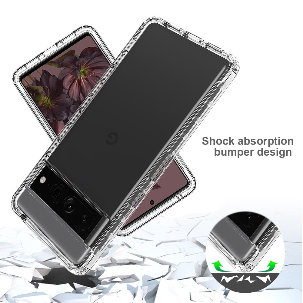 Google Pixel 7 Pro Full Cover Case transparent