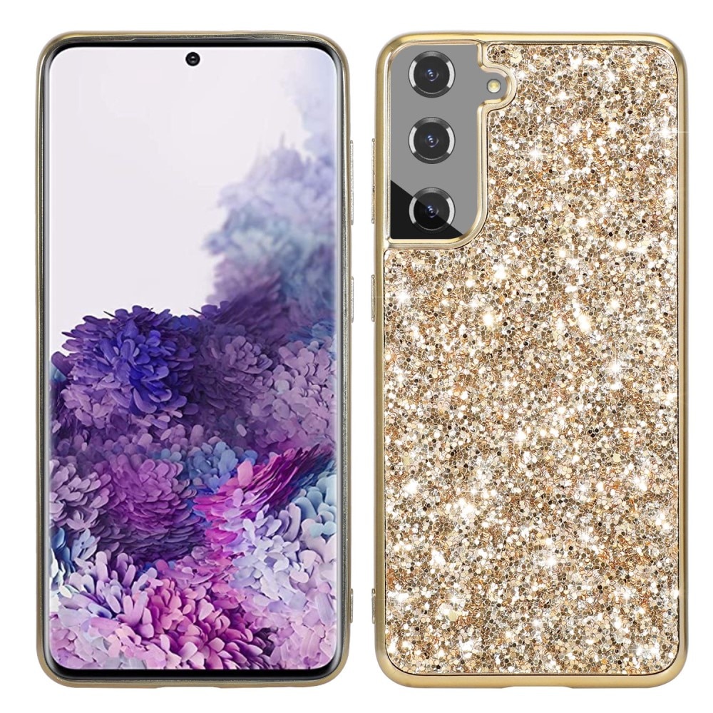 Samsung Galaxy S23 Glitter Case Gold