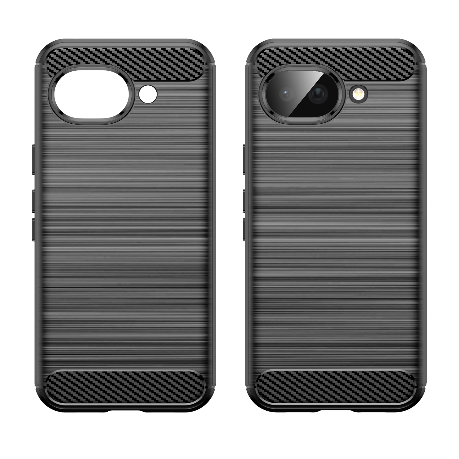 Google Pixel 10a Brushed TPU Case Black