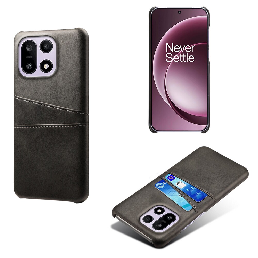  OnePlus 15 Card Slots Case Black