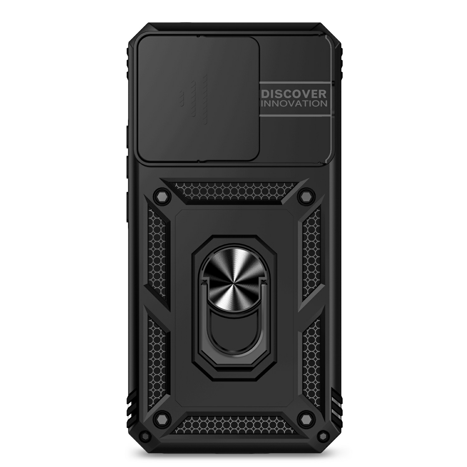 Xiaomi 15T Hybrid Case Tech Ring w. Camera Protector Black