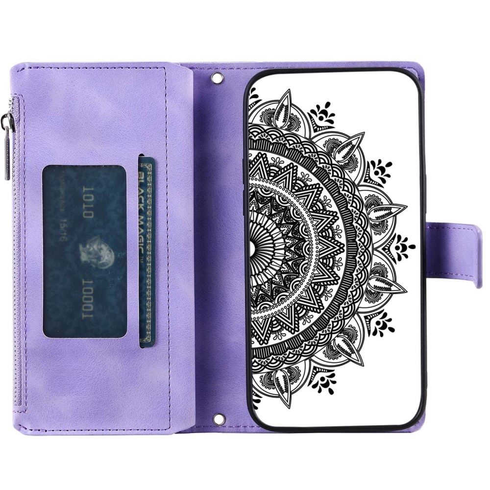 Samsung Galaxy A53 Wallet/Purse Mandala Purple