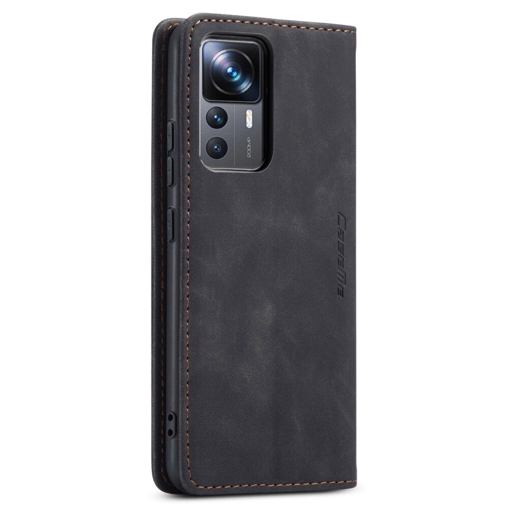 Xiaomi 12T/12T Pro Slim Wallet Case Black