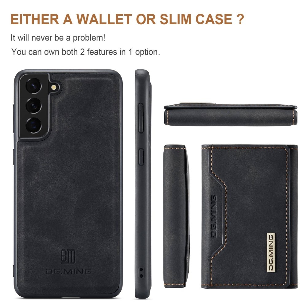 Samsung Galaxy S23 Magnetic Card Slot Case Black