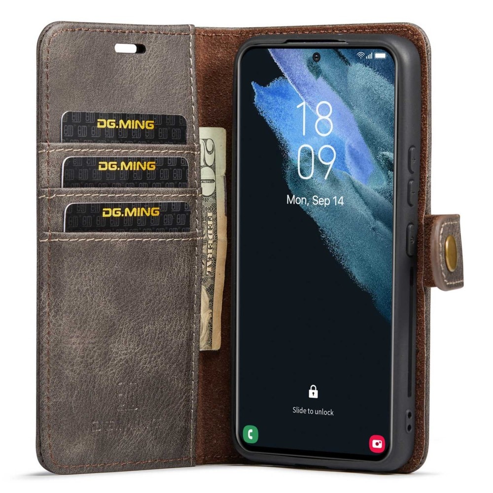 Samsung Galaxy S23 Magnet Wallet Brown