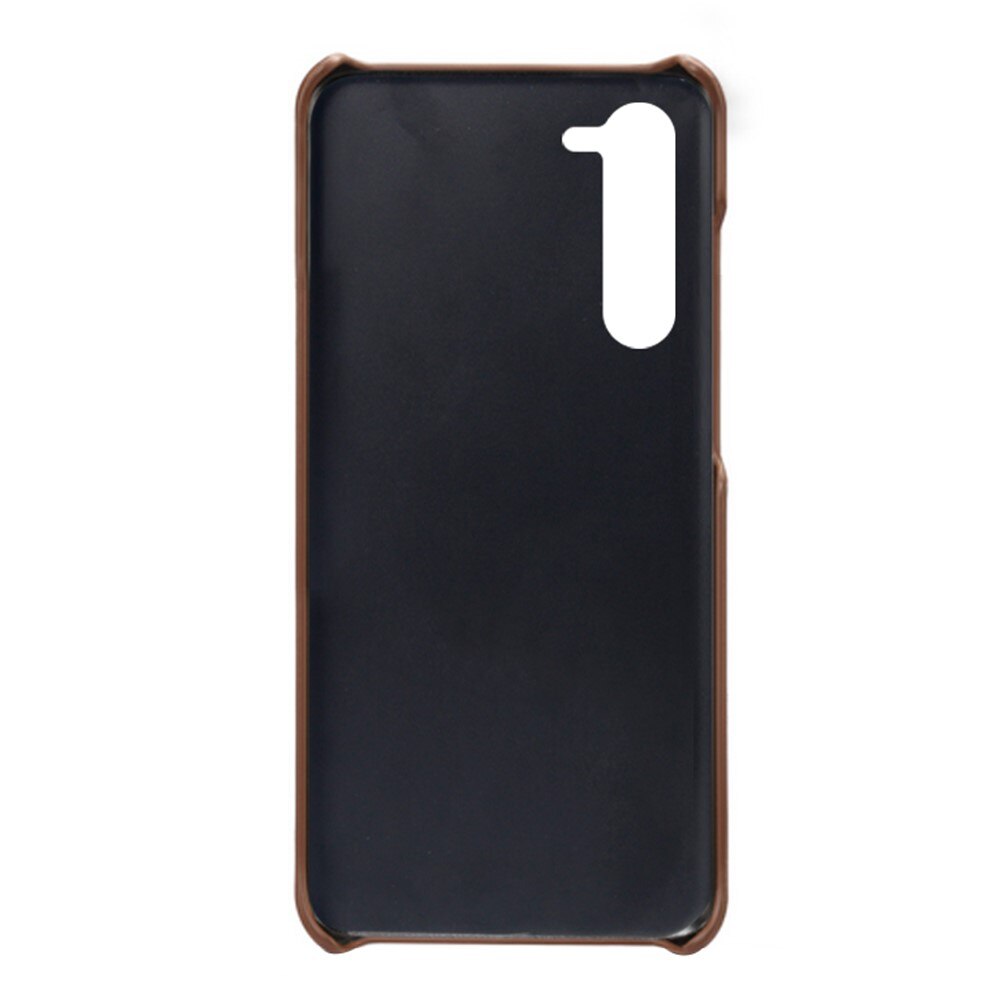 Samsung Galaxy S23 Plus Card Slots Case Brown