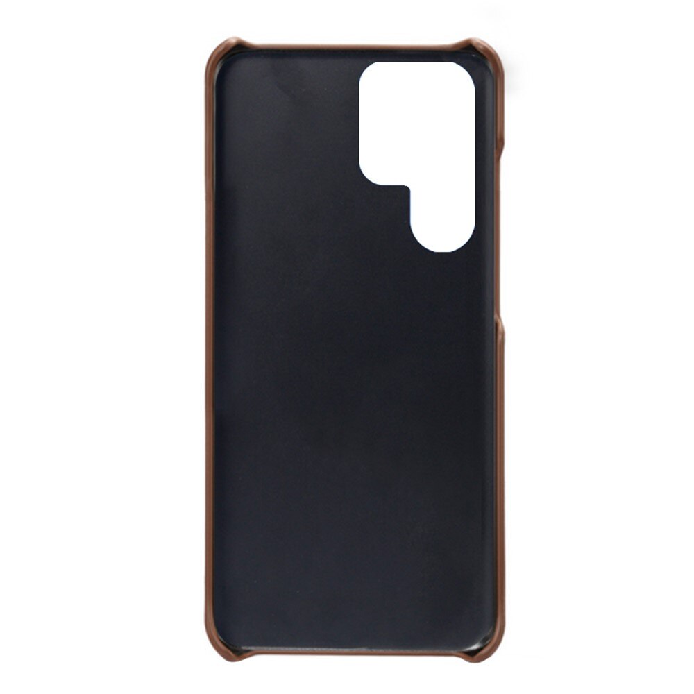 Samsung Galaxy S23 Ultra Card Slots Case Brown