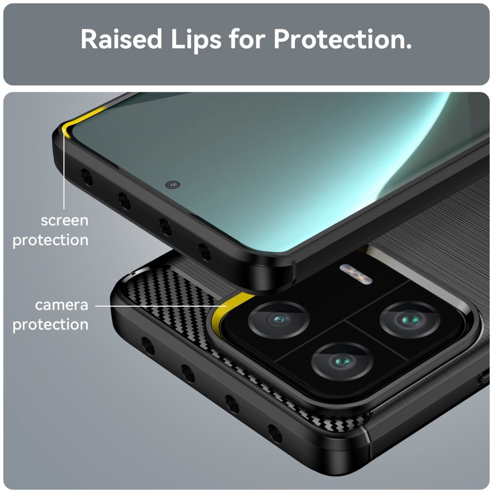 Xiaomi 13 Pro Brushed TPU Case Black