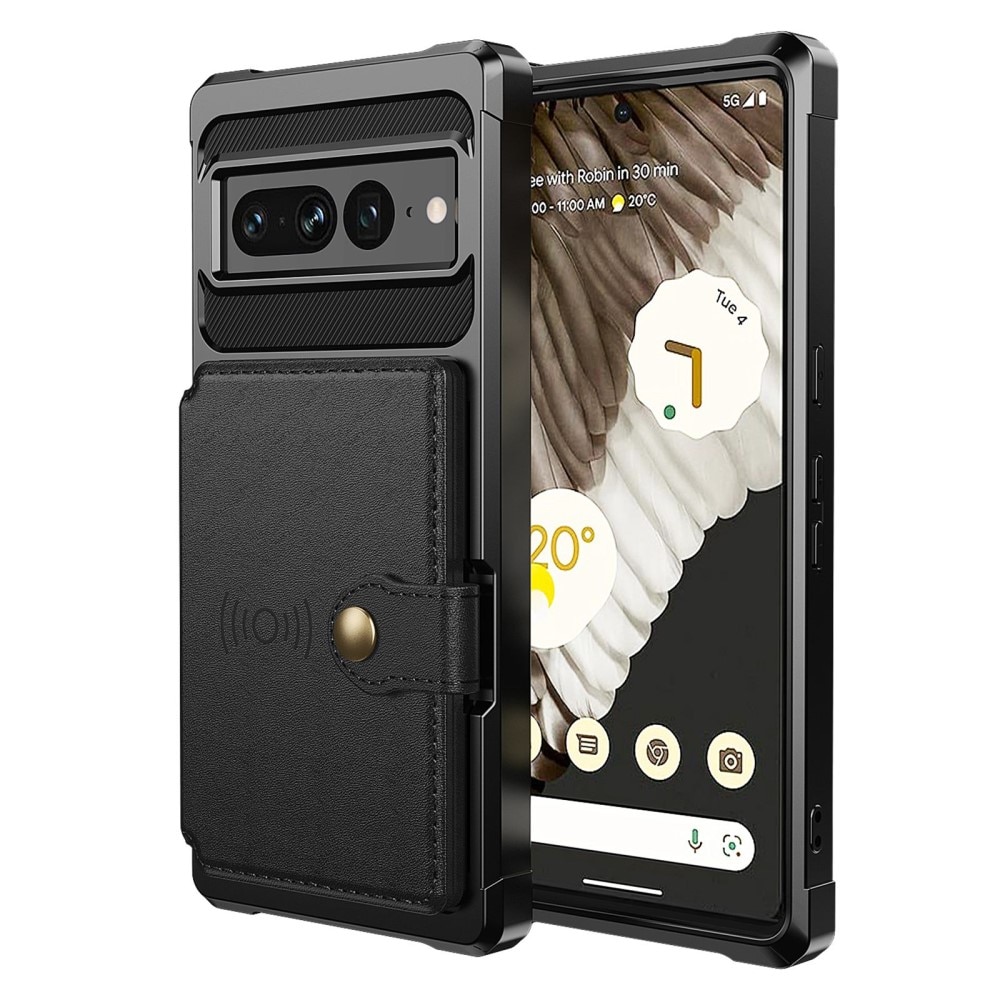 Google Pixel 7 Pro Tough Multi-slot Case Black