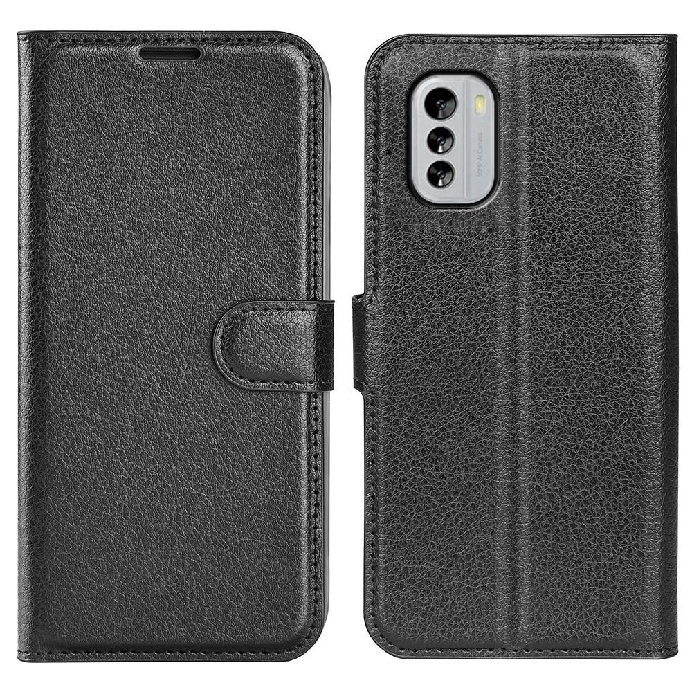 Nokia G60 Wallet Book Cover Black