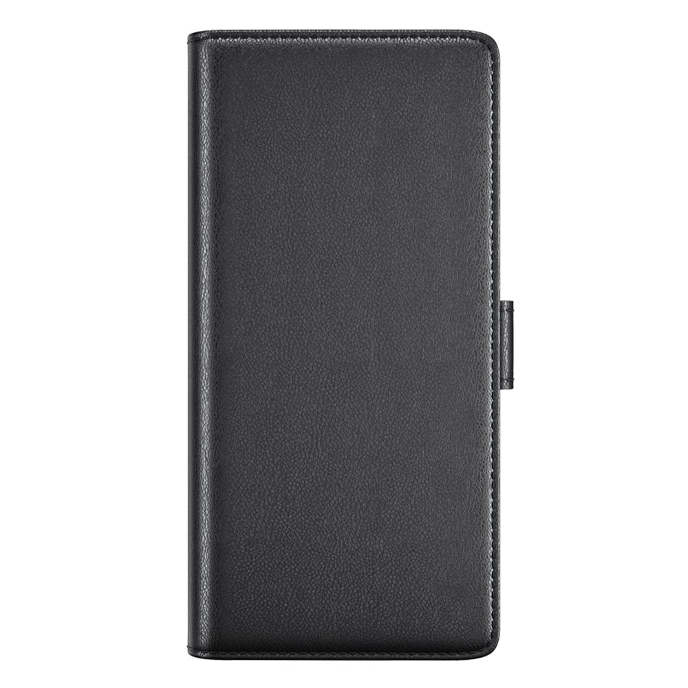 Xiaomi Redmi Note 12 Genuine Leather Wallet Case Black