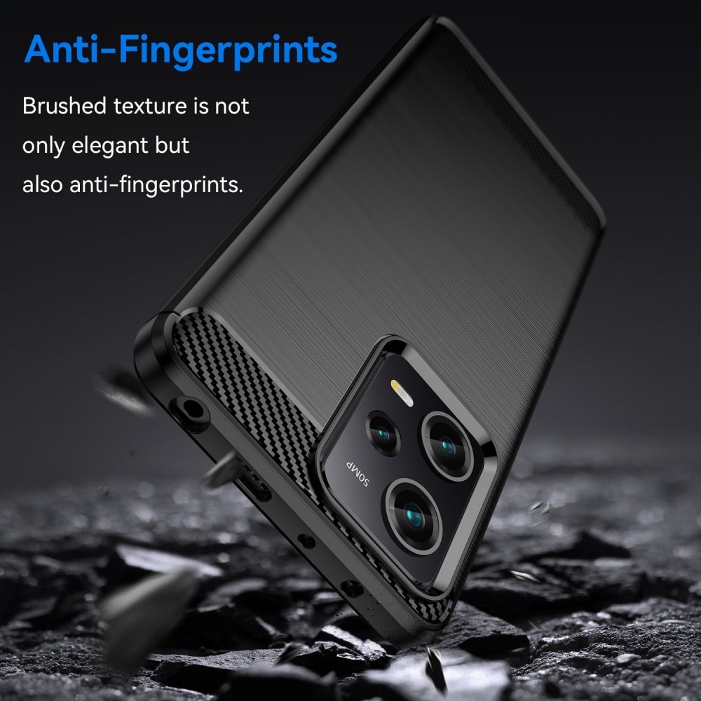 Xiaomi Redmi Note 12 Pro Brushed TPU Case Black