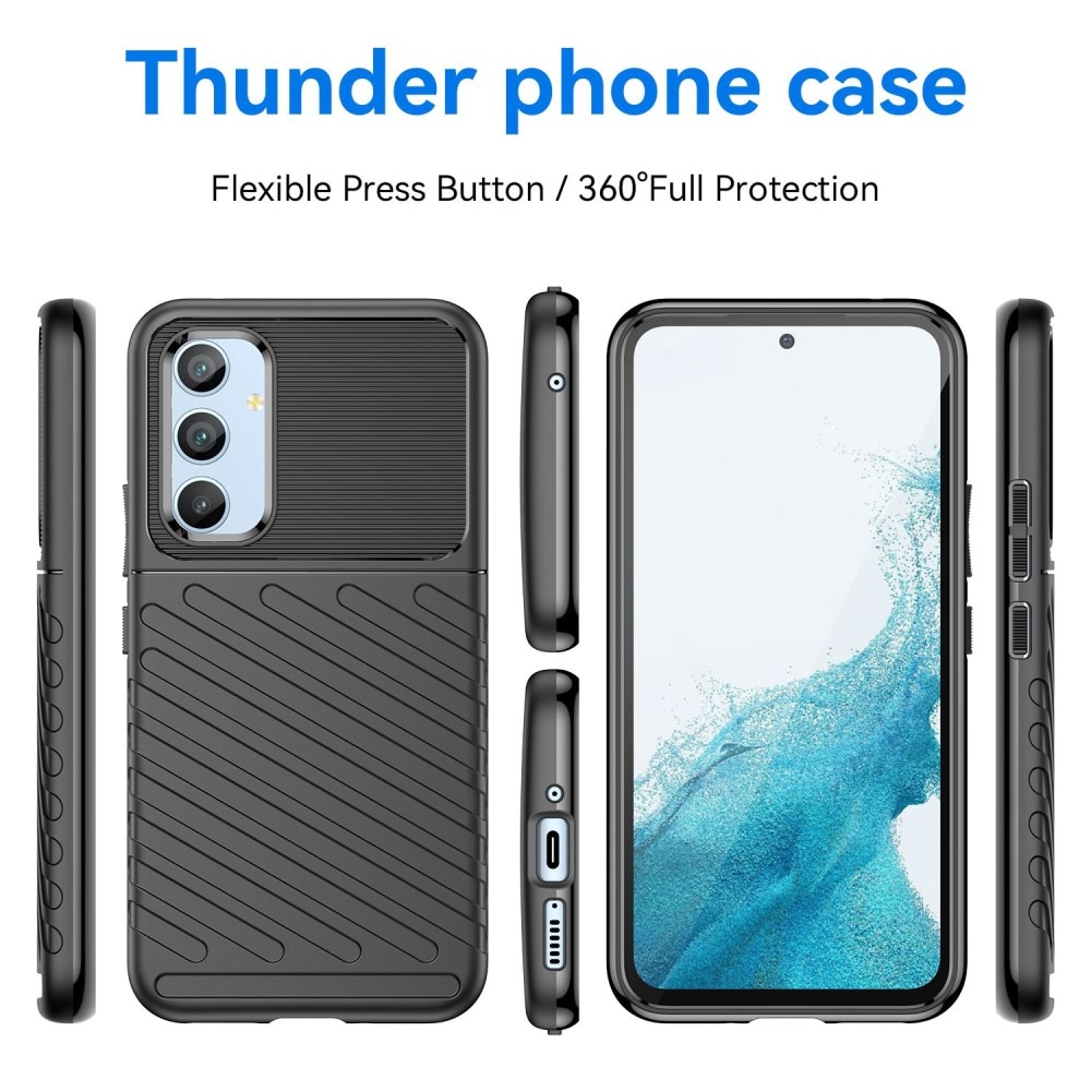 Samsung Galaxy A54 Thunder TPU Case Black