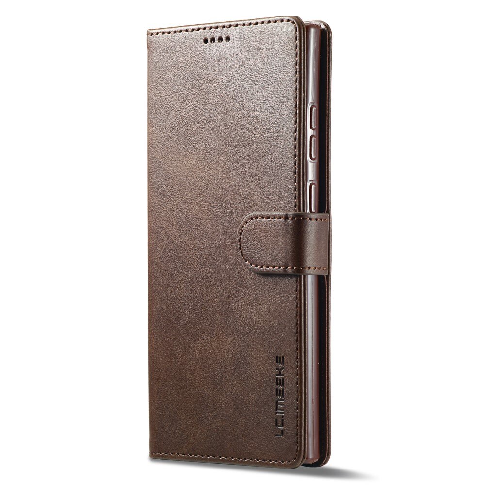 Samsung Galaxy S23 Ultra Wallet Case Brown