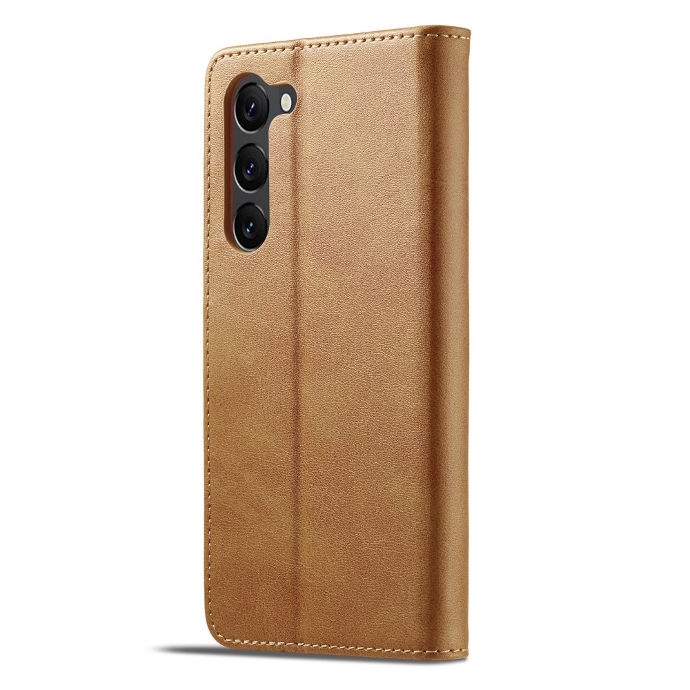Samsung Galaxy S23 Wallet Case Cognac