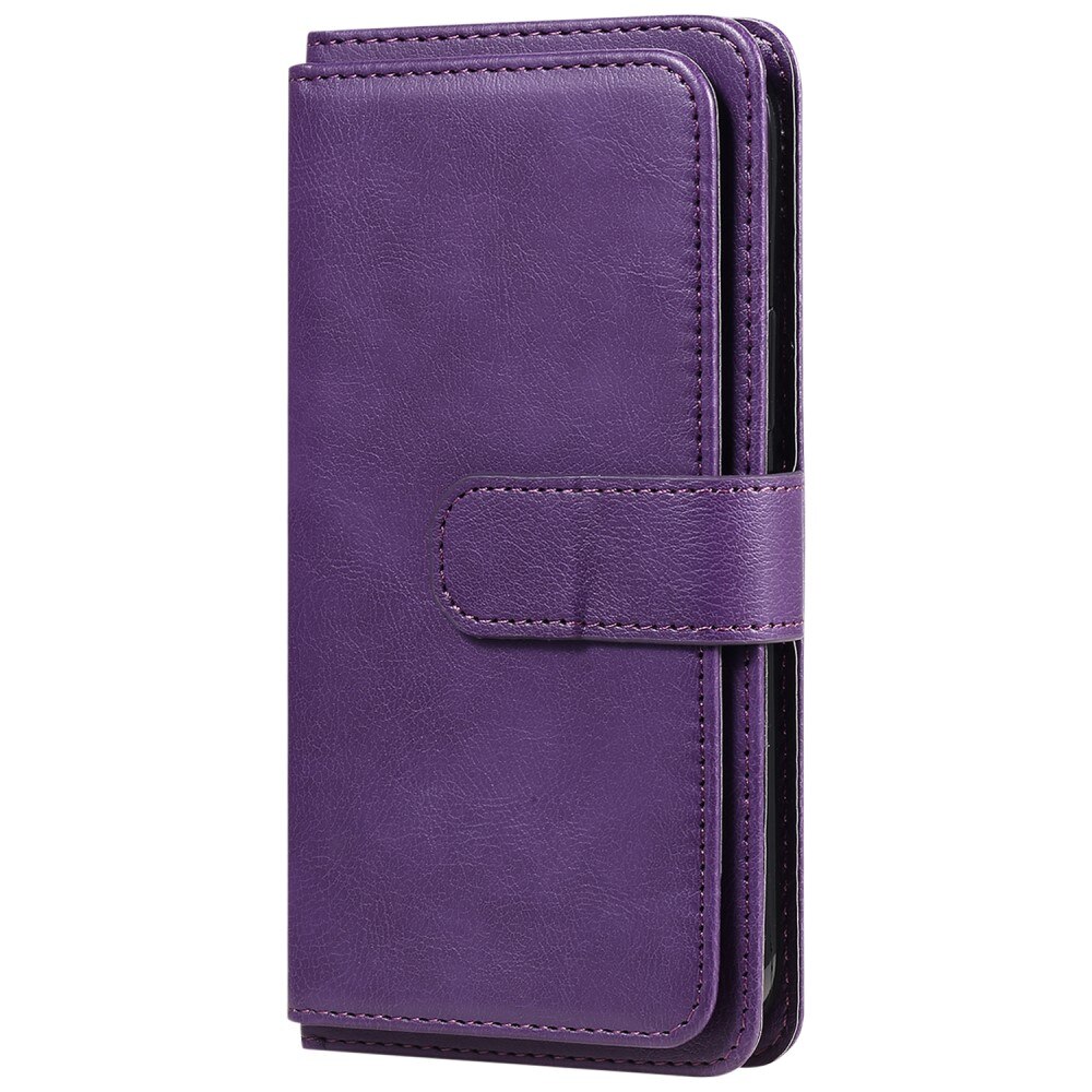 Samsung Galaxy S23 Ultra Wallet Cover Multi-slot Purple