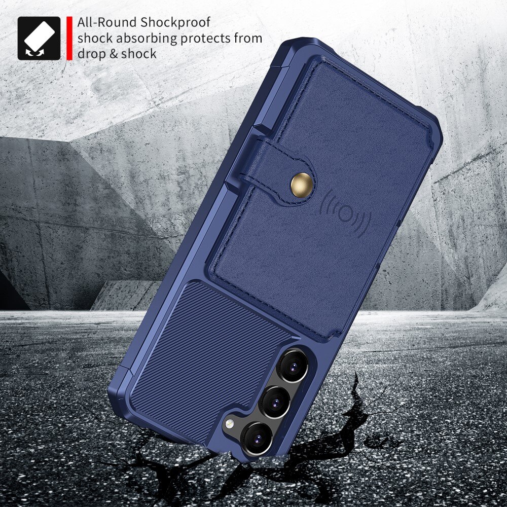 Samsung Galaxy S23 Tough Multi-slot Case Blue