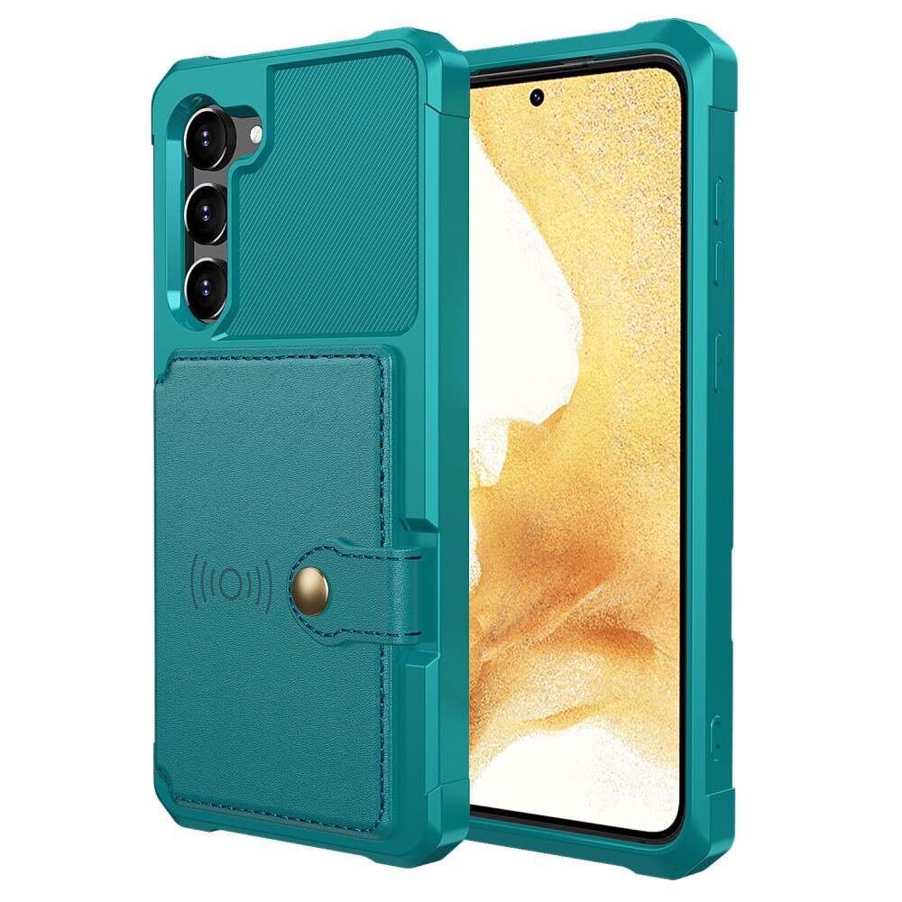 Samsung Galaxy S23 Tough Multi-slot Case Green