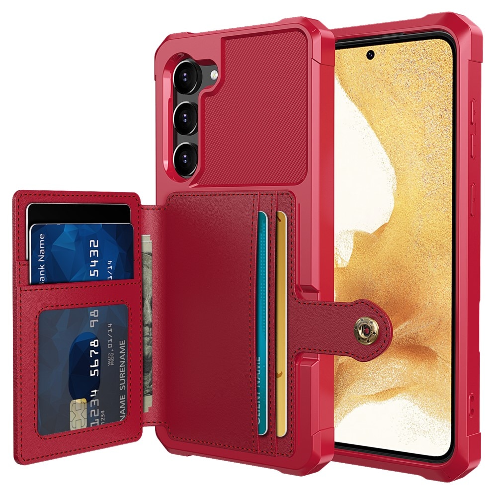 Samsung Galaxy S23 Tough Multi-slot Case Red
