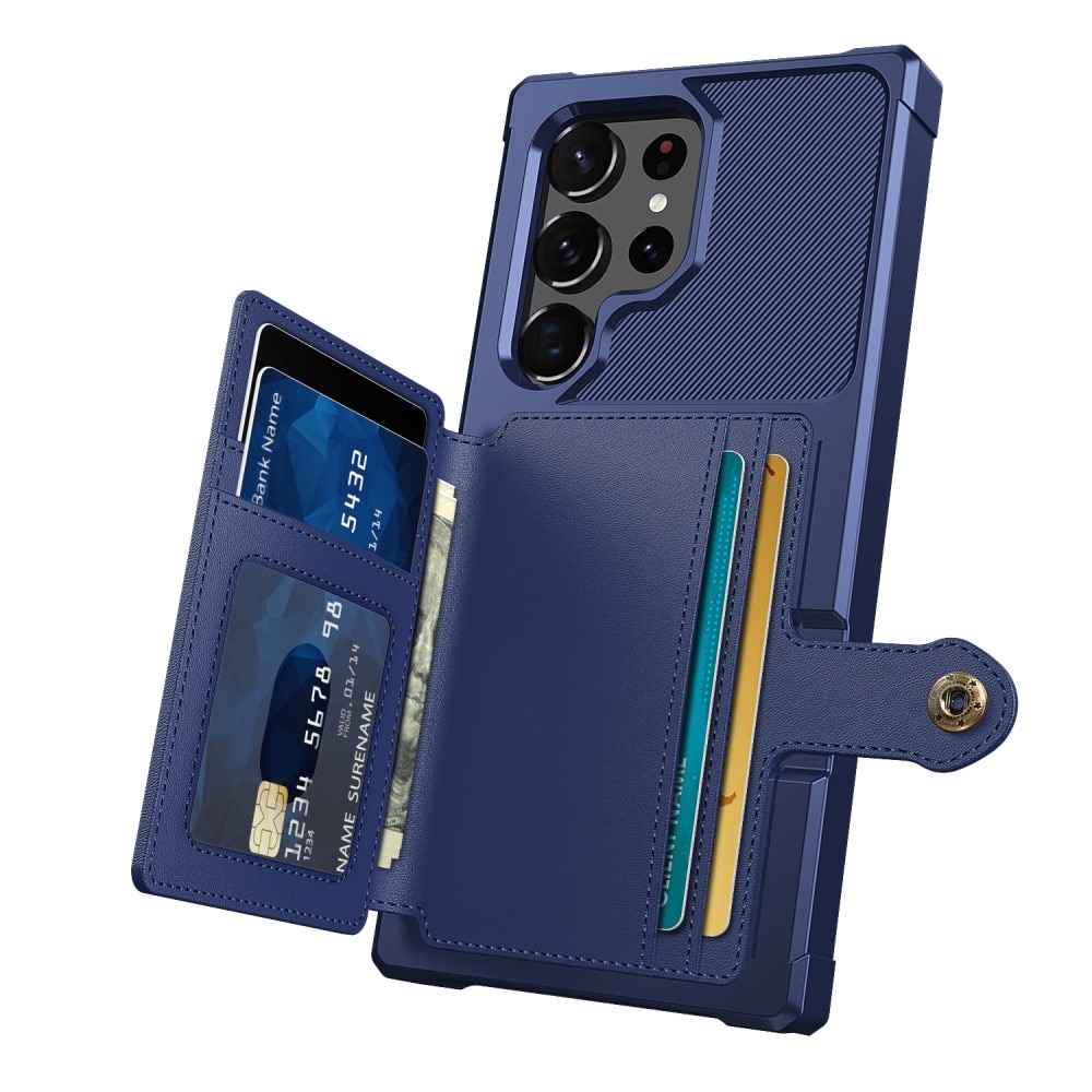 Samsung Galaxy S23 Ultra Tough Multi-slot Case Blue