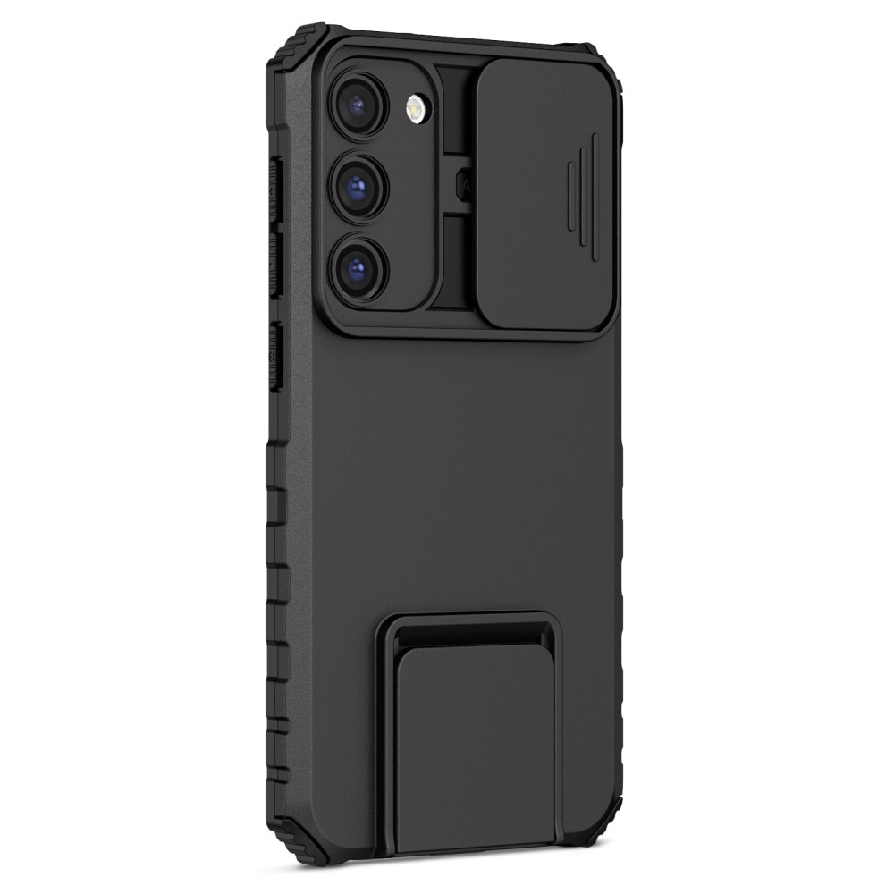 Samsung Galaxy S23 Kickstand Case w. Camera Protector Black