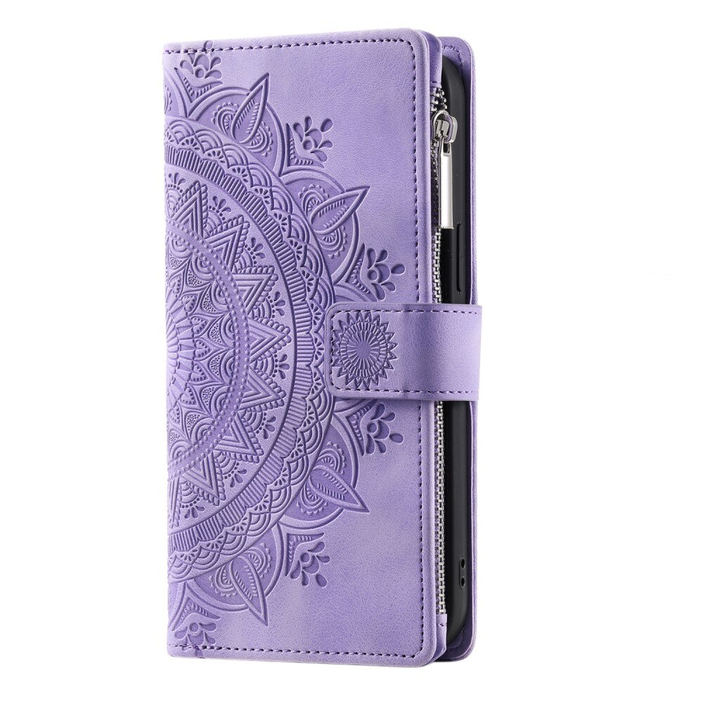 Samsung Galaxy A54 Wallet/Purse Mandala Purple