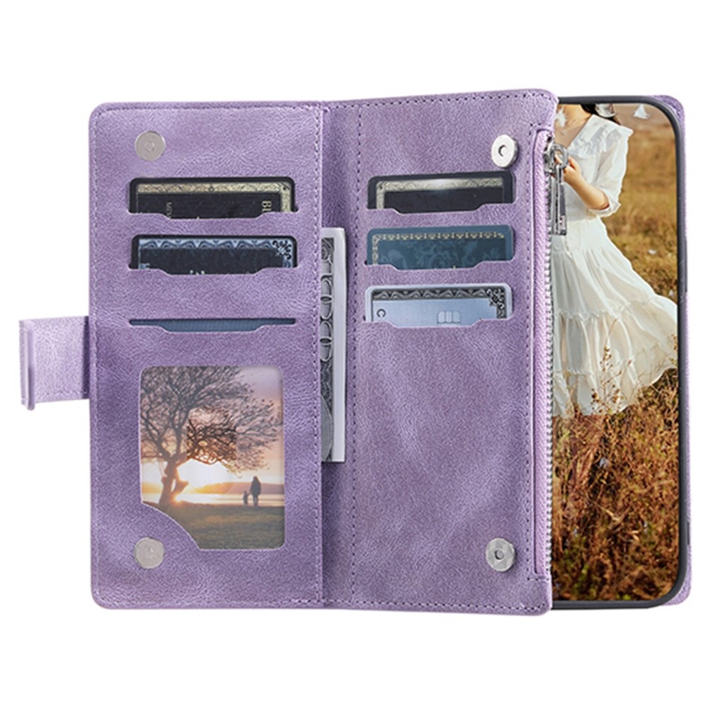 Samsung Galaxy S23 Ultra Wallet/Purse Quilted Purple