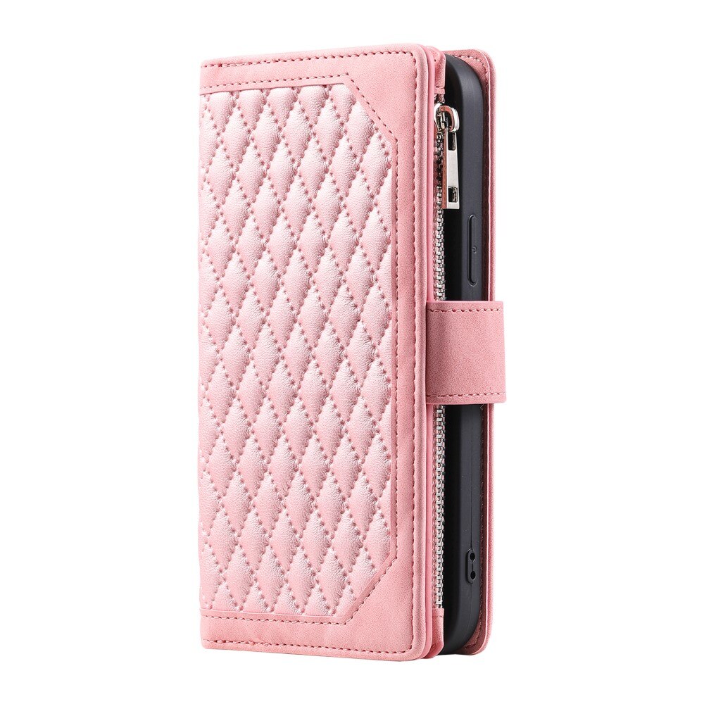 Samsung Galaxy S23 Ultra Wallet/Purse Quilted Pink