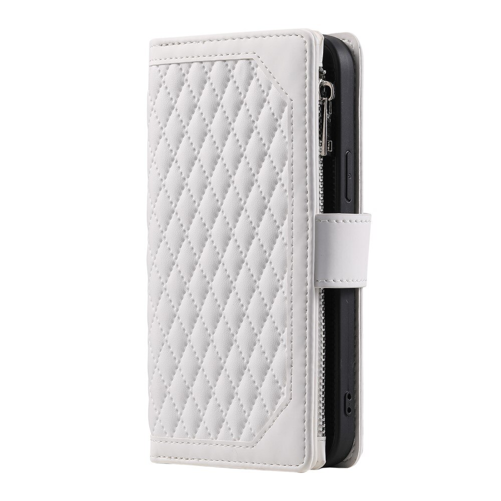 Samsung Galaxy S23 Ultra Wallet/Purse Quilted White